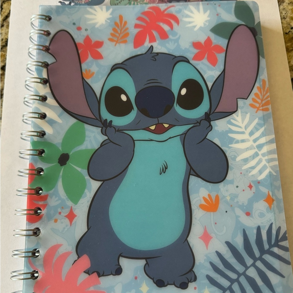Disney Stitch Spiral Tab Journal/Notebook - Picture 3 of 9